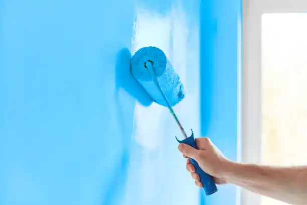 painting Cabin John